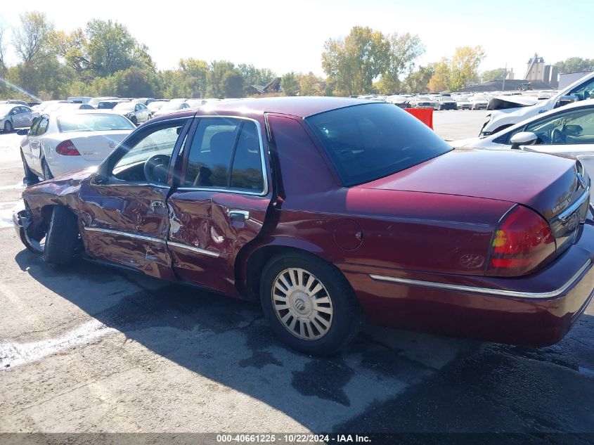 2008 Mercury Grand Marquis Ls VIN: 2MEFM75V58X603629 Lot: 40661225