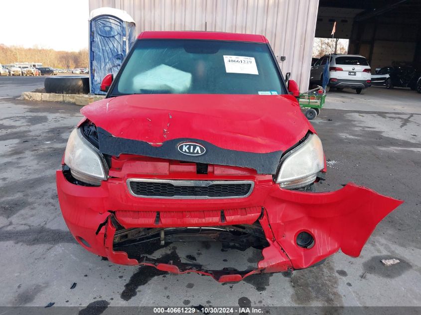 2010 Kia Soul + VIN: KNDJT2A23A7042288 Lot: 40661229