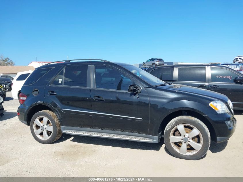 2009 Mercedes-Benz Ml 350 4Matic VIN: 4JGBB86E09A509660 Lot: 40661276