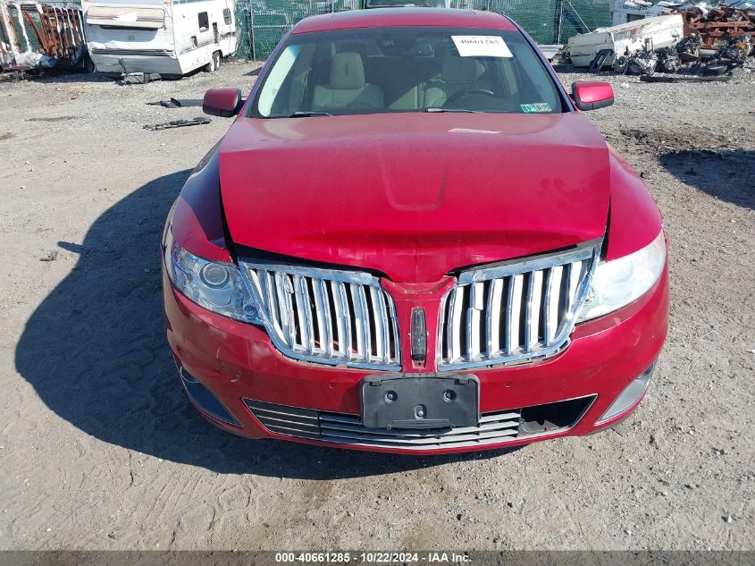 2009 Lincoln Mks VIN: 1LNHM94R39G625254 Lot: 40661285