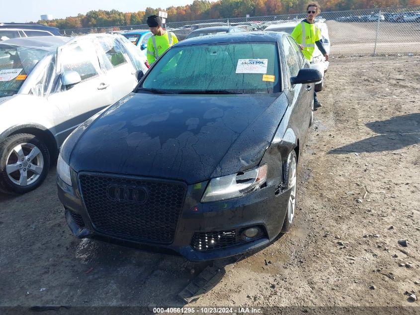 2011 Audi A4 2.0T Premium VIN: WAUBFAFL7BN011630 Lot: 40661295