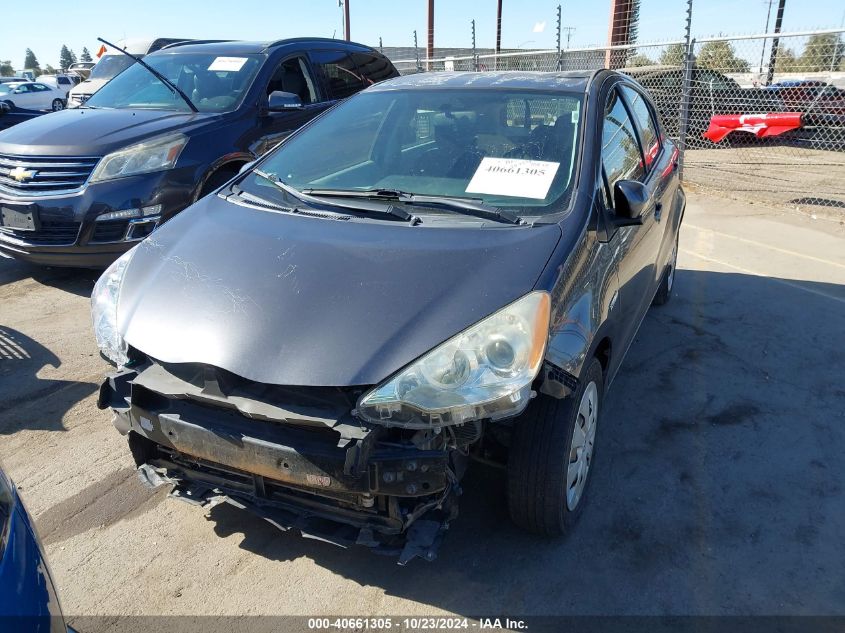 2012 Toyota Prius C Three VIN: JTDKDTB32C1518003 Lot: 40661305