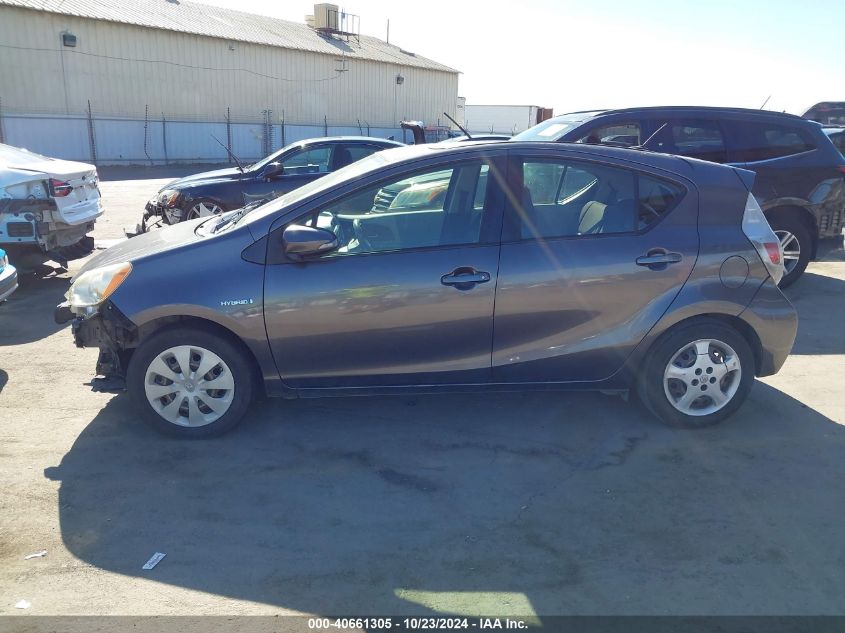 2012 Toyota Prius C Three VIN: JTDKDTB32C1518003 Lot: 40661305