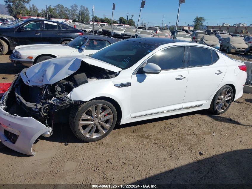 2015 Kia Optima Sxl Turbo VIN: 5XXGR4A62FG478250 Lot: 40661325