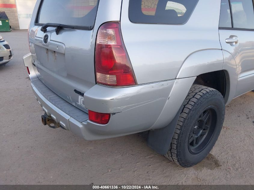 2003 Toyota 4Runner Limited V8 VIN: JTEBT17R130025595 Lot: 40661336