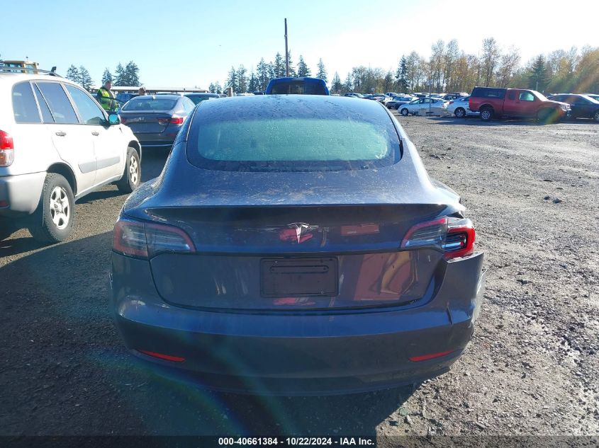 2023 Tesla Model 3 Rear-Wheel Drive VIN: 5YJ3E1EA5PF647222 Lot: 40661384