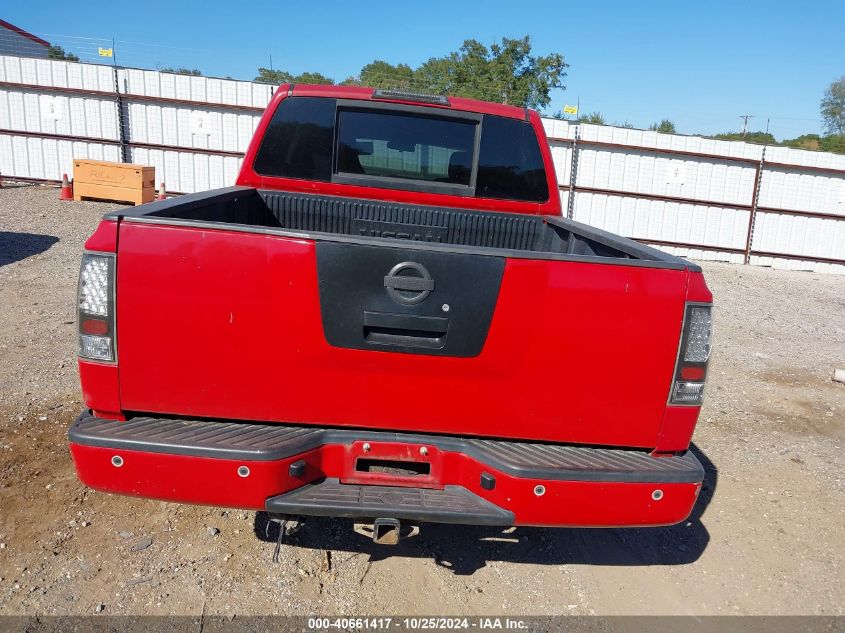 2012 Nissan Titan Sv VIN: 1N6BA0EK5CN331340 Lot: 40661417