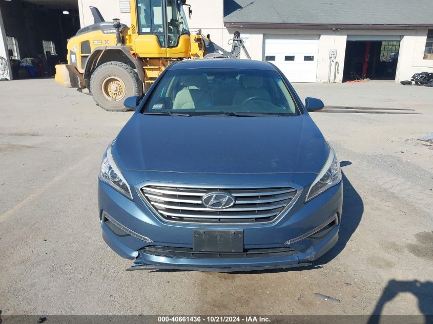 2015 Hyundai Sonata Se VIN: 5NPE24AFXFH183588 Lot: 40661436