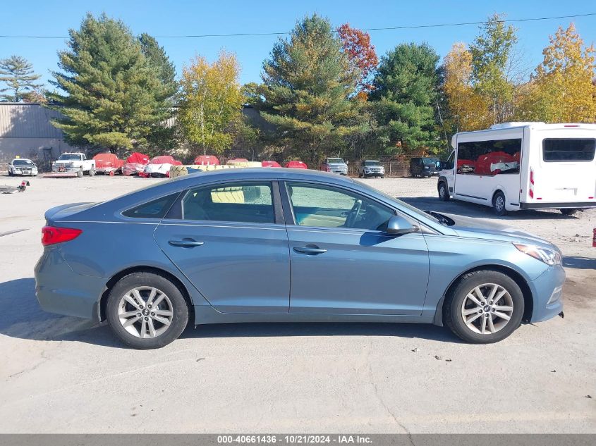 2015 Hyundai Sonata Se VIN: 5NPE24AFXFH183588 Lot: 40661436