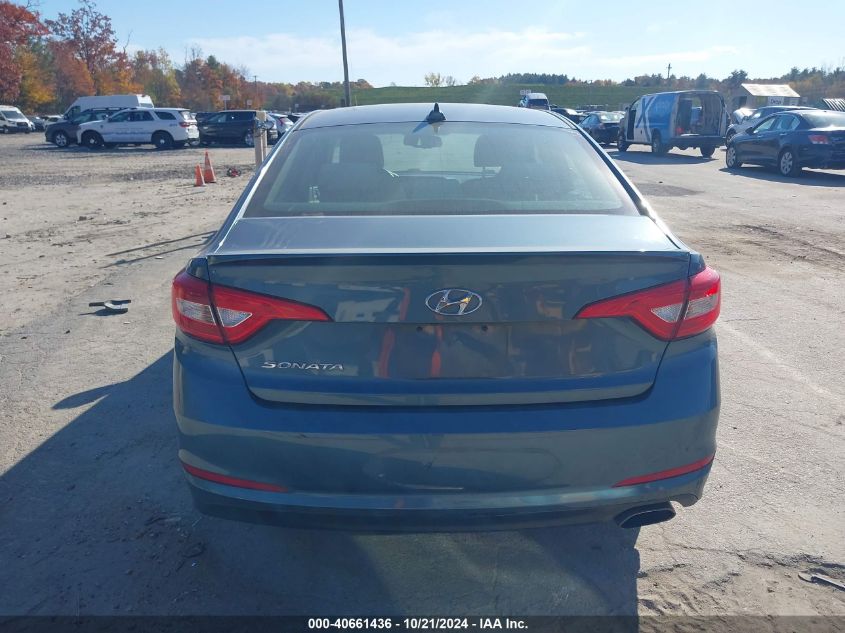 2015 Hyundai Sonata Se VIN: 5NPE24AFXFH183588 Lot: 40661436