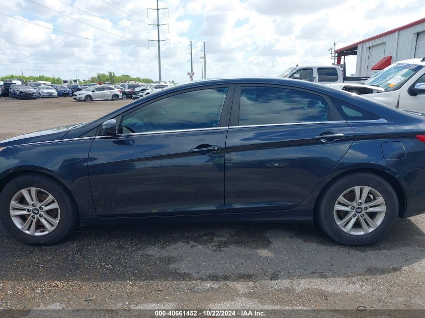 2013 Hyundai Sonata Gls VIN: 5NPEB4AC1DH730914 Lot: 40661452