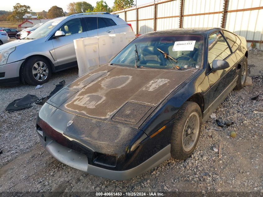 1987 Pontiac Fiero Gt VIN: 1G2PG1194HP227650 Lot: 40661453