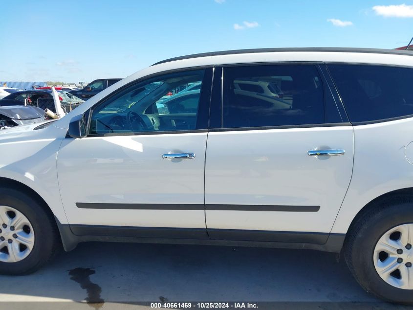 2013 Chevrolet Traverse Ls VIN: 1GNKRFKDXDJ148813 Lot: 40661469