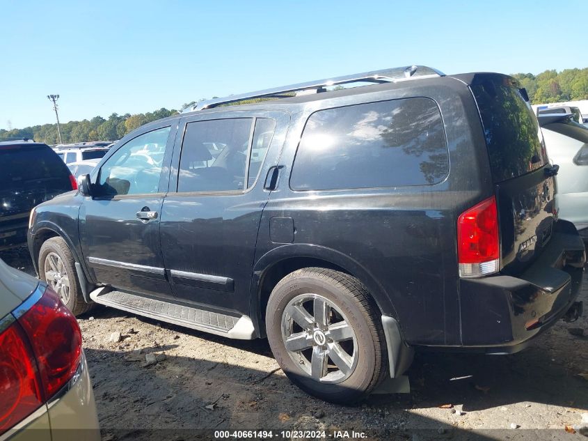 2011 Nissan Armada Platinum VIN: 5N1BA0NF1BN615385 Lot: 40661494