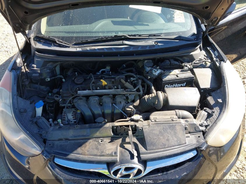 2013 Hyundai Elantra Gls VIN: KMHDH4AE7DU795618 Lot: 42195439