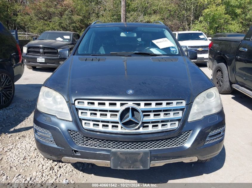 2011 Mercedes-Benz Ml 350 4Matic VIN: 4JGBB8GB9BA624932 Lot: 40661542