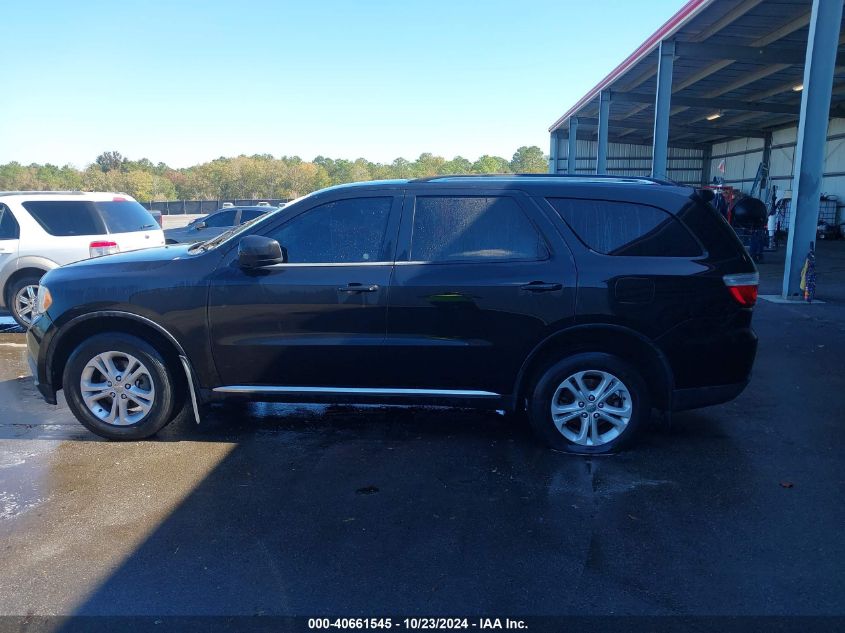 2013 Dodge Durango Sxt VIN: 1C4RDHAG7DC500229 Lot: 40661545