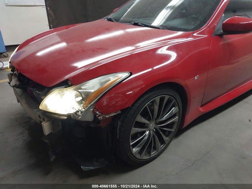 2010 Infiniti G37X VIN: JN1CV6EL6AM153497 Lot: 40661555