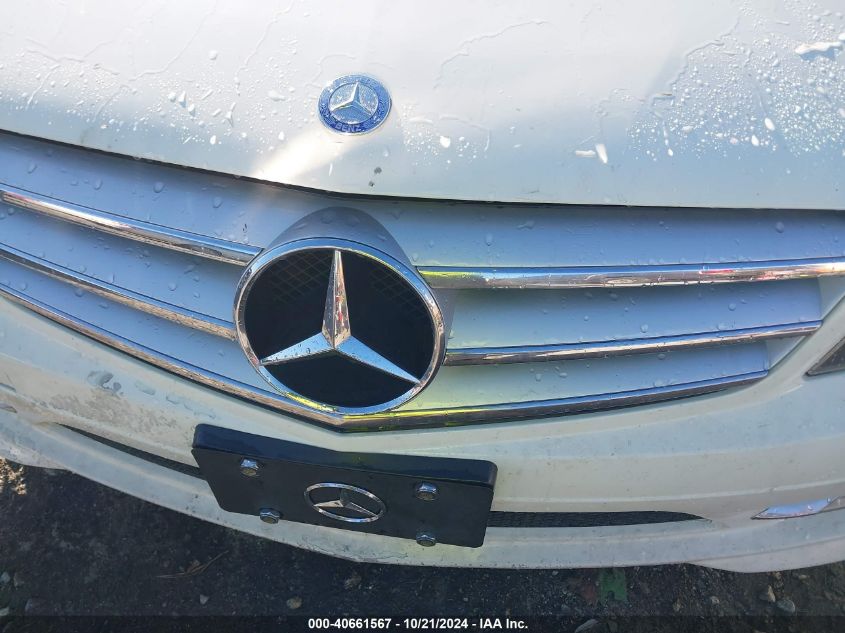 2011 MERCEDES-BENZ C 300 VIN: WDDGF8BBXBR165942