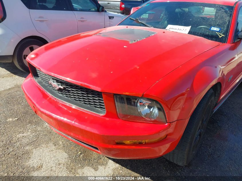 2006 Ford Mustang V6 VIN: 1ZVFT80N765181425 Lot: 40661622