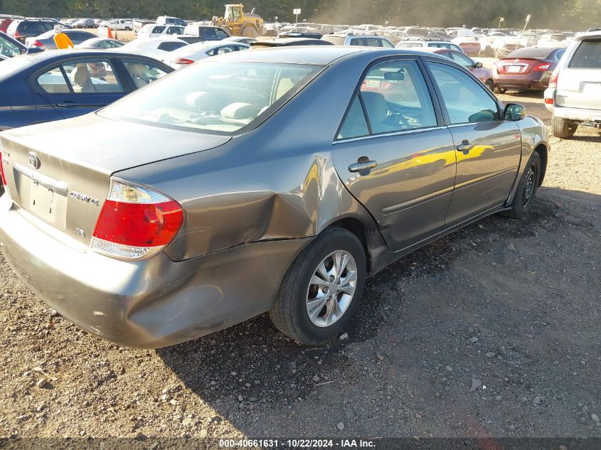 2005 Toyota Camry Le V6 VIN: 4T1BF30K45U621196 Lot: 40661631