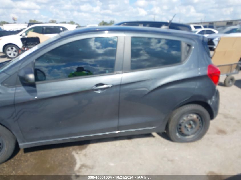 2020 Chevrolet Spark Fwd Ls Automatic VIN: KL8CB6SA5LC474893 Lot: 40661634