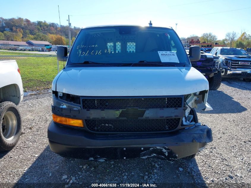 2022 Chevrolet Express Cargo Rwd 2500 Regular Wheelbase Wt VIN: 1GCWGAF73N1155904 Lot: 40661638