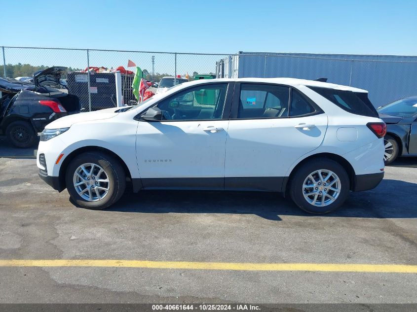 2022 Chevrolet Equinox Awd Ls VIN: 2GNAXSEVXN6144211 Lot: 40661644