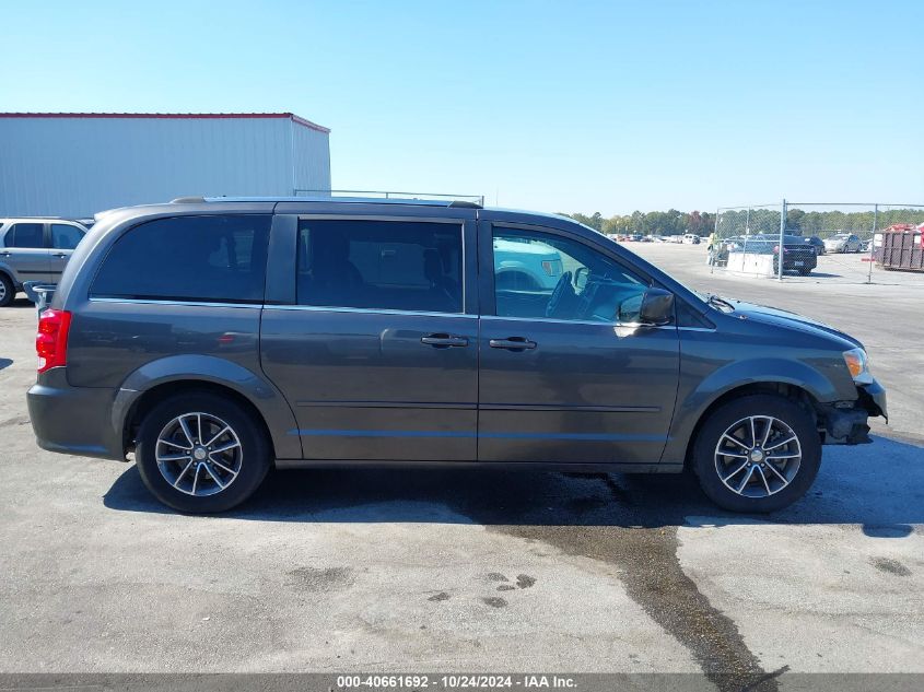 2017 Dodge Grand Caravan Sxt VIN: 2C4RDGCG5HR800033 Lot: 40661692