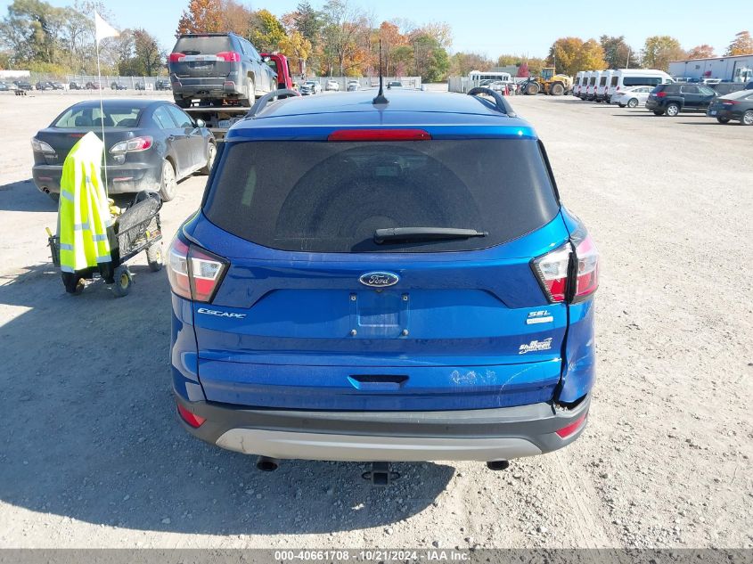 2018 Ford Escape Sel VIN: 1FMCU0HD3JUB71484 Lot: 40661708