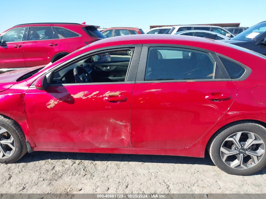 2019 Kia Forte Lxs VIN: 3KPF24AD3KE129633 Lot: 40661725