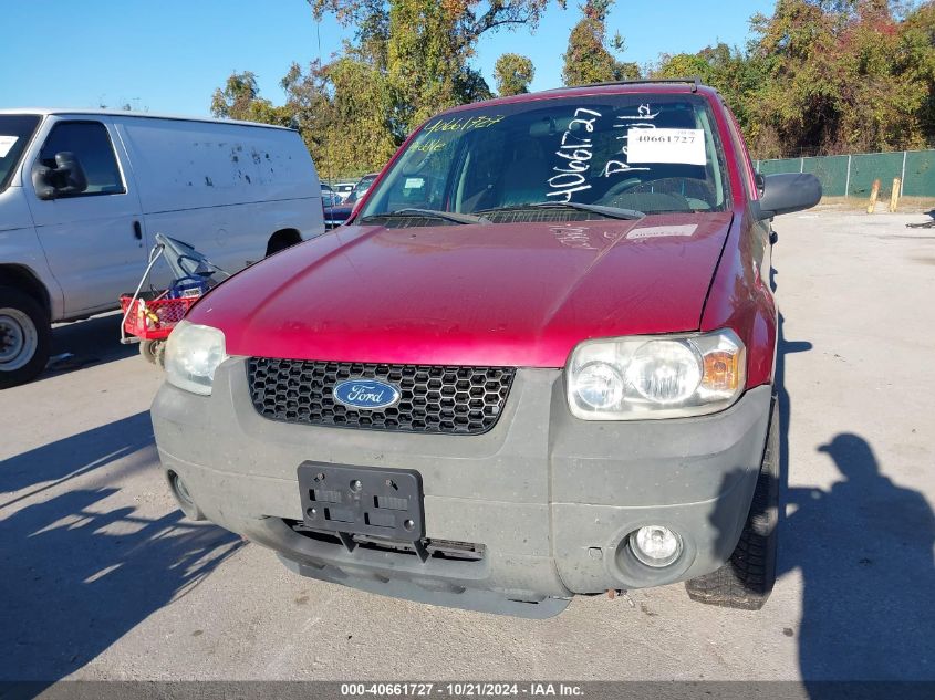 2005 Ford Escape Xlt VIN: 1FMYU03195KB62664 Lot: 40661727