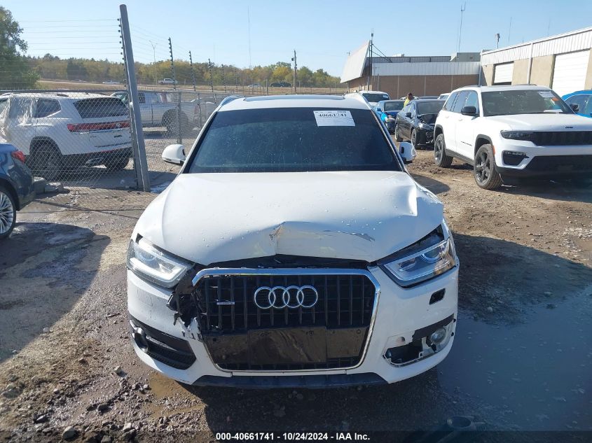 2015 Audi Q3 Premium Plus VIN: WA1EFCFS6FR013459 Lot: 40661741