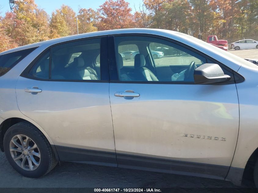 2018 Chevrolet Equinox Ls VIN: 2GNAXREV2J6322793 Lot: 40661747