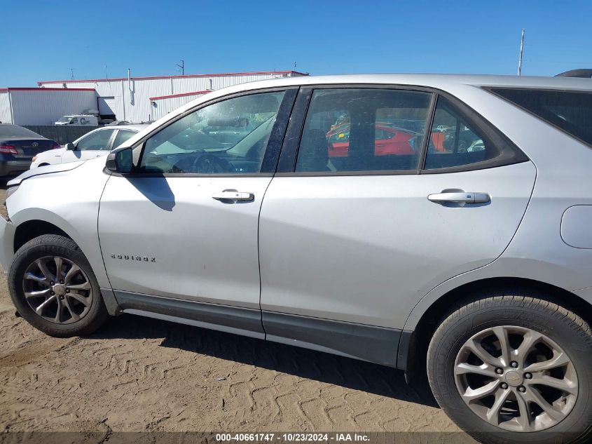 2018 Chevrolet Equinox Ls VIN: 2GNAXREV2J6322793 Lot: 40661747