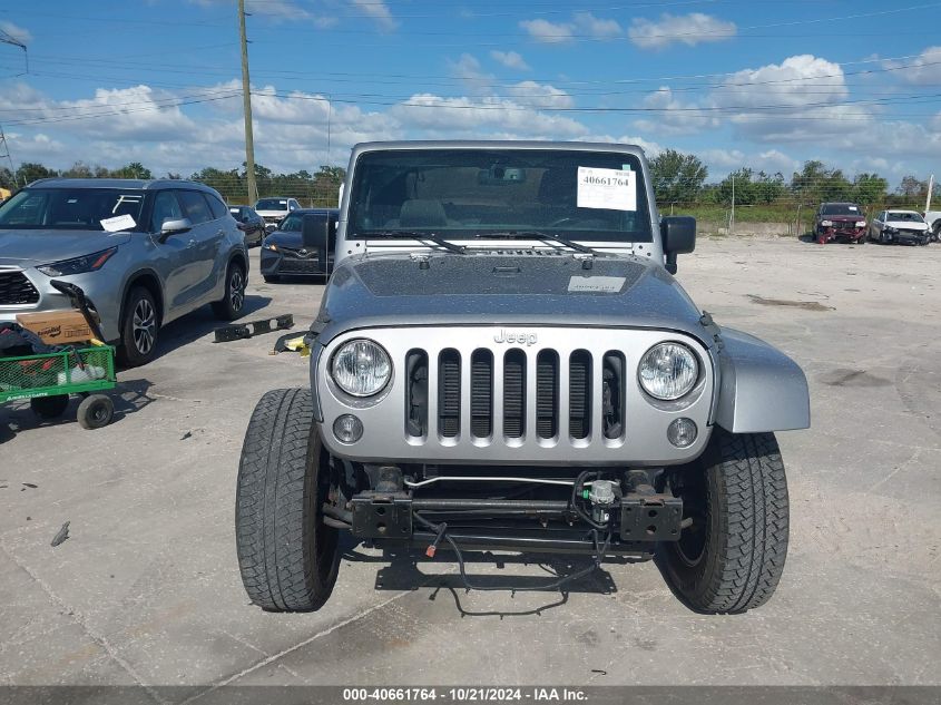 2014 Jeep Wrangler Sahara VIN: 1C4AJWBGXEL160245 Lot: 40661764