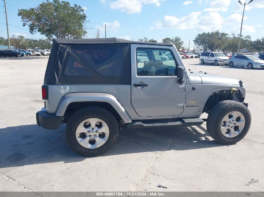 2014 Jeep Wrangler Sahara VIN: 1C4AJWBGXEL160245 Lot: 40661764