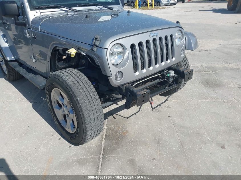 2014 Jeep Wrangler Sahara VIN: 1C4AJWBGXEL160245 Lot: 40661764