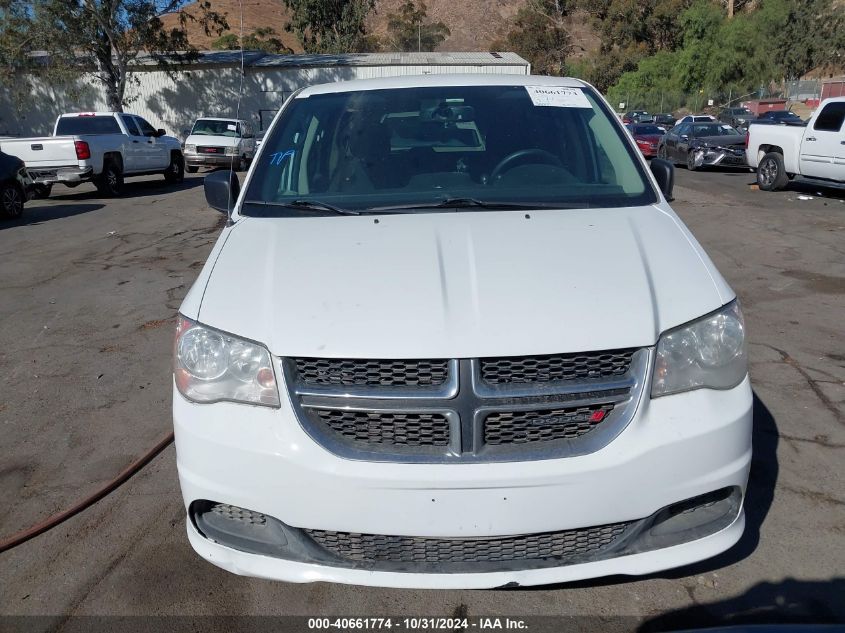 2018 Dodge Grand Caravan Se VIN: 2C4RDGBG4JR259113 Lot: 40661774