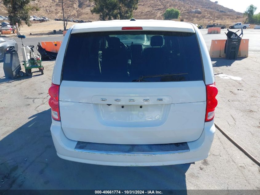 2018 Dodge Grand Caravan Se VIN: 2C4RDGBG4JR259113 Lot: 40661774