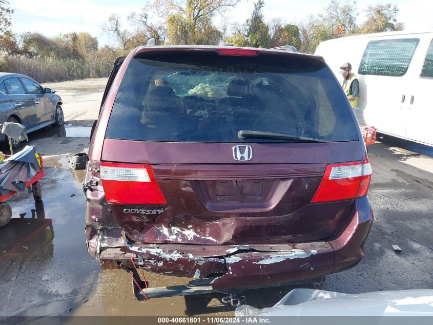 2007 Honda Odyssey Ex-L VIN: 5FNRL38787B093721 Lot: 40661801