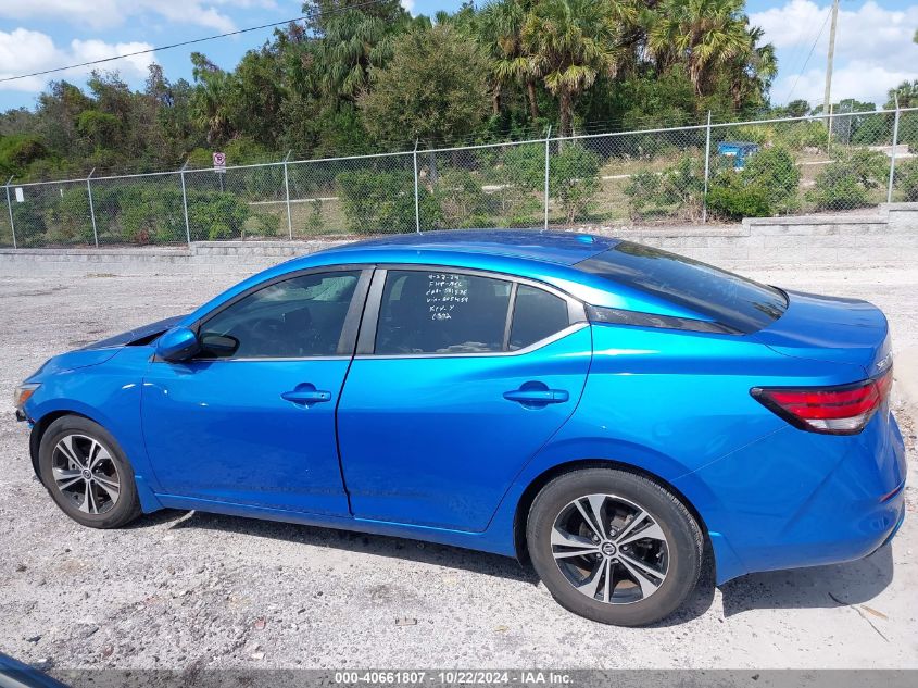 2021 Nissan Sentra Sv Xtronic Cvt VIN: 3N1AB8CV5MY205459 Lot: 40661807