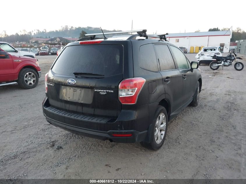 VIN JF2SJAEC5EH446038 2014 Subaru Forester, 2.5I Pr... no.4