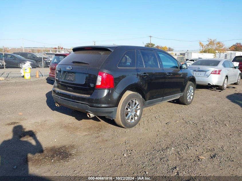 Vin: 2fmdk4jc7dbc24829, lot: 41151094, ford edge sel 20134