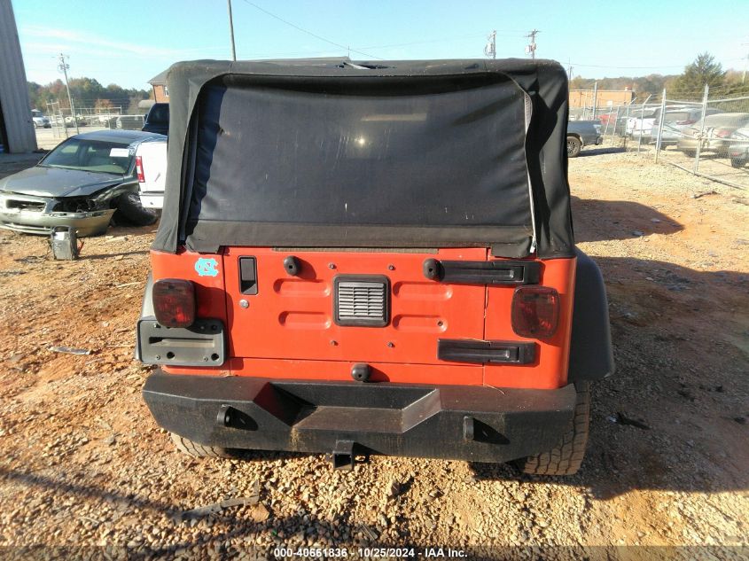 2006 Jeep Wrangler X VIN: 1J4FA39S66P774423 Lot: 40661836