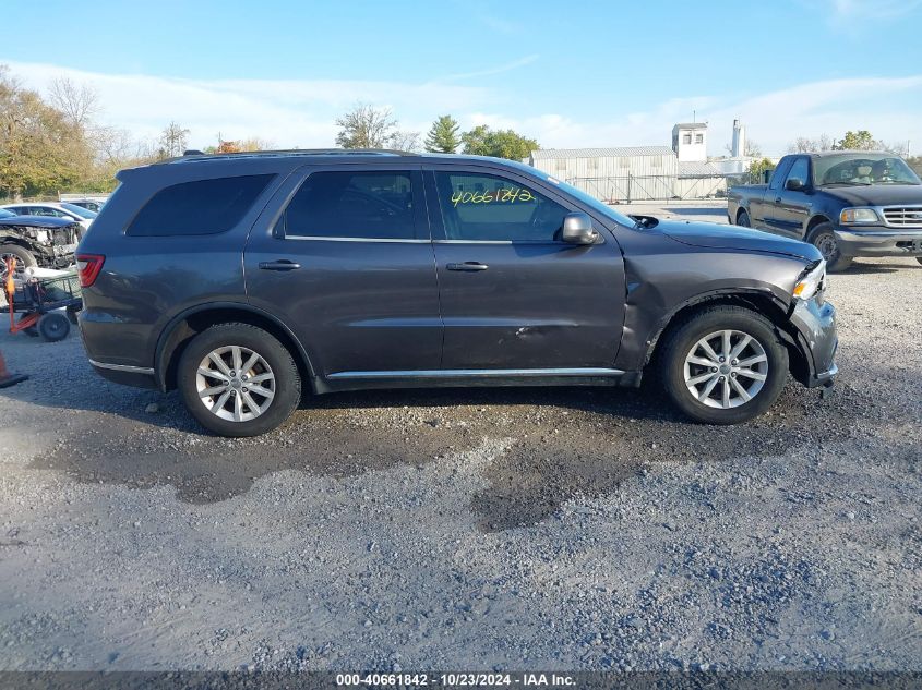 2015 Dodge Durango Sxt VIN: 1C4RDJAGXFC710138 Lot: 40661842