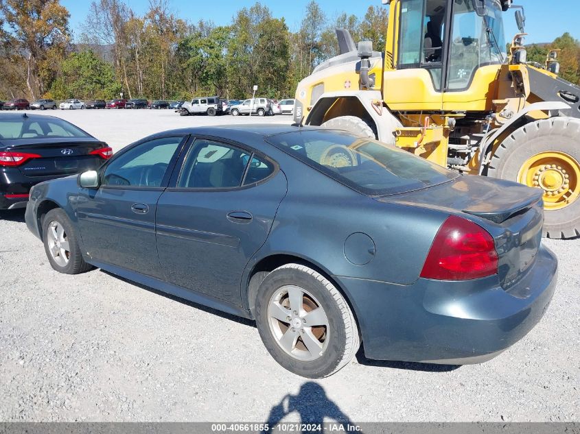 2007 Pontiac Grand Prix VIN: 2G2WP552871215495 Lot: 40661855