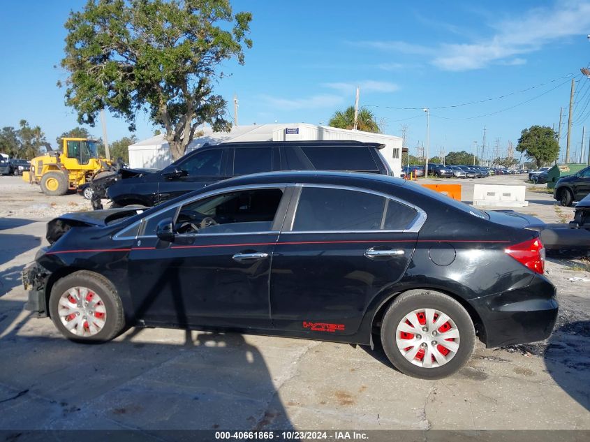 2012 Honda Civic Lx VIN: 19XFB2E50CE064037 Lot: 40661865