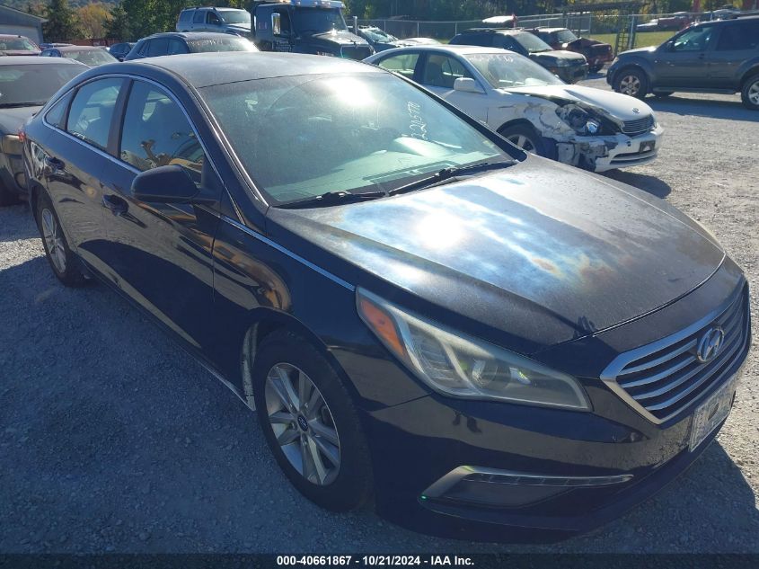 2015 Hyundai Sonata Se VIN: 5NPE24AF9FH009155 Lot: 40661867