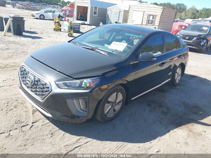 VIN KMHC75LC5NU281946 2022 Hyundai Ioniq, Hybrid SE no.2